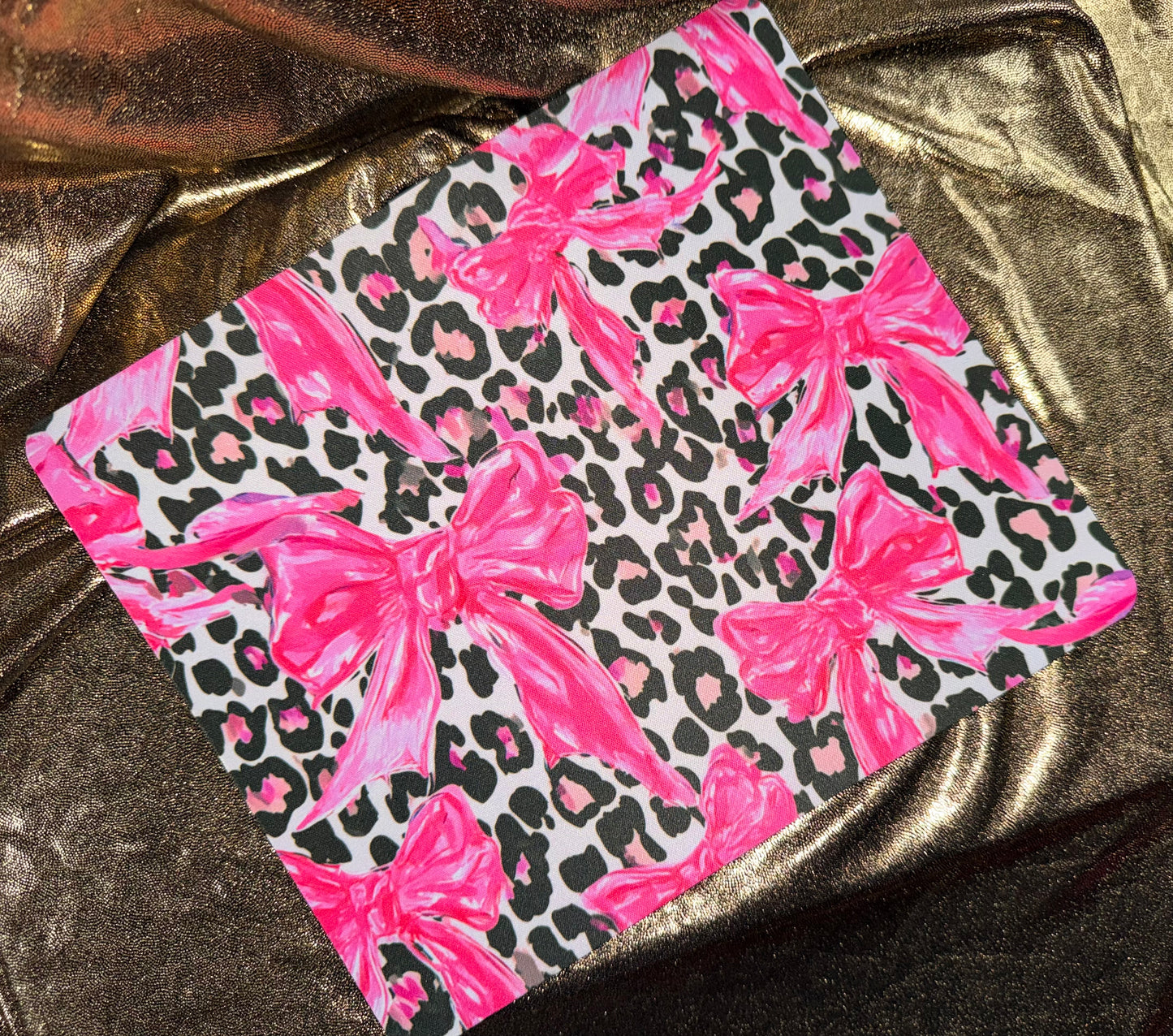 Leopard Bows Mousepad