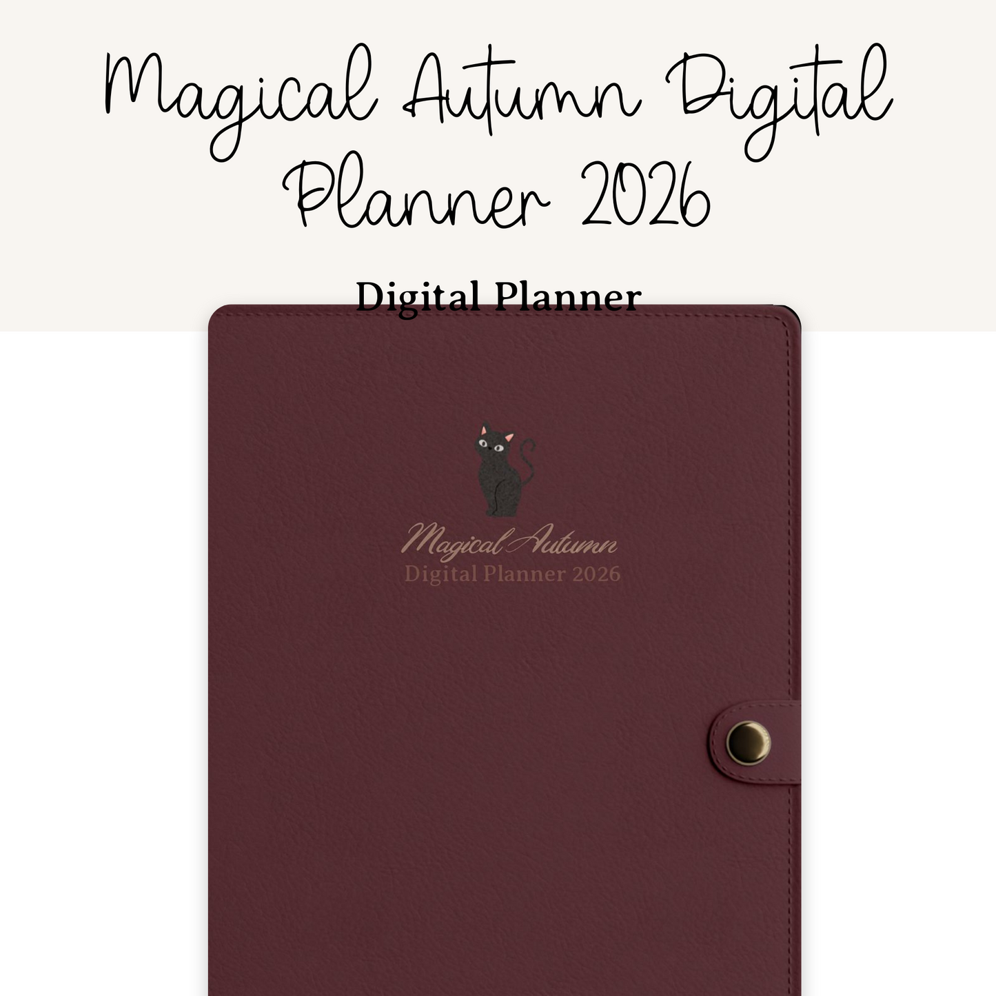2026 Autumn Digital Planner