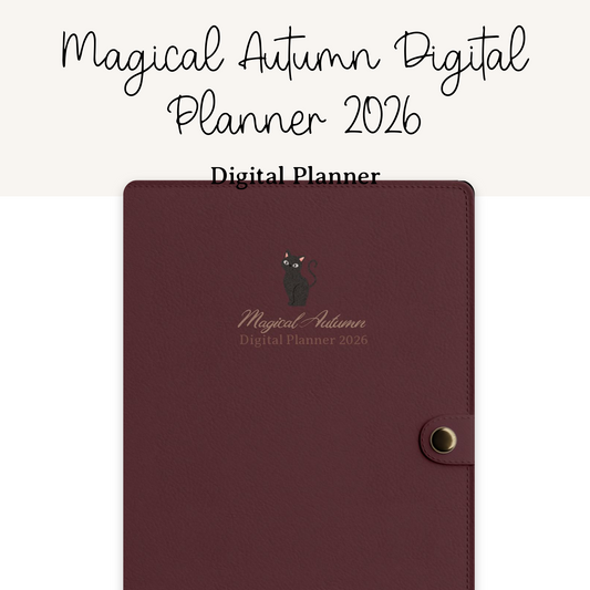 2026 Autumn Digital Planner